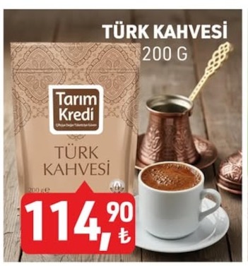 Tarım Kredi Türk Kahvesi 200G