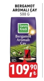 Tarm Kredi Bergamot Aromalı Çay 500G