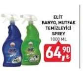 Elit Banyo Mutfak Temizleyici Sprey 1000 Ml