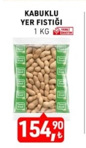 Yer Fıstığı Kabuklu 1Kg