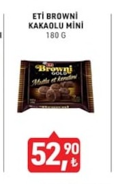 Eti Browni Pastasy Kakao Mini 180G
