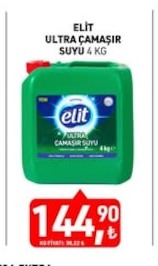 Elit Ultra Çamaşır Suyu 4Kg