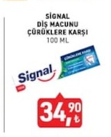 Signal Diş Macunu Çürüklere Karşı 100 Ml