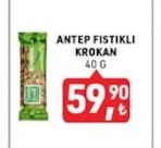 Antep Fistikli Krokan 40G