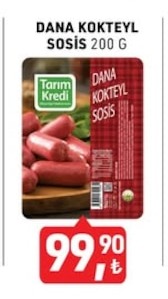 Dana Kokteyl Sosis 200G