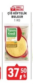 Tanım Kredı Çiğ Köftelik Bulgur 1Kg