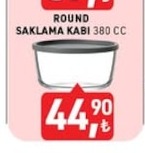 Round Saklama Kabı 380 Cc