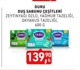 Duru Dus Sabunu Çeşi̇tleri̇ 600 G