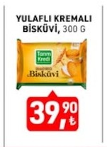 Tarım Kredi Yulaflı Kremalı Bisküvi, 300 G