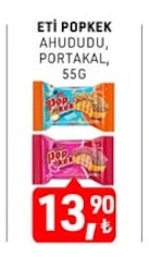 Eti Popkek Ahududu, Portakal, 55 G