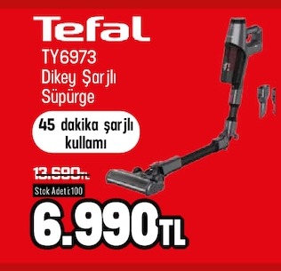 Tefal Ty6973 Dikey Şarjlı Süpürge