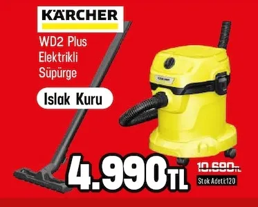 Kärcher Wd2 Plus Elektrikli Süpürge