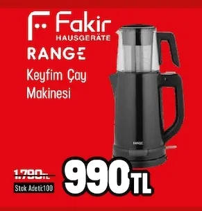 Fakir Range Keyfim Çay Makinesi