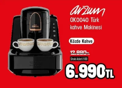 Arzum Ok0040 Türk Kahve Makinesi