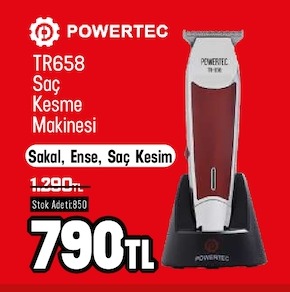 Powertec Tr658 Saç Kesme Makinesi