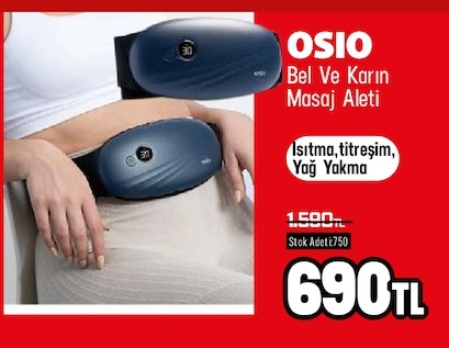 Osio Bel Ve Karın Masaj Aleti