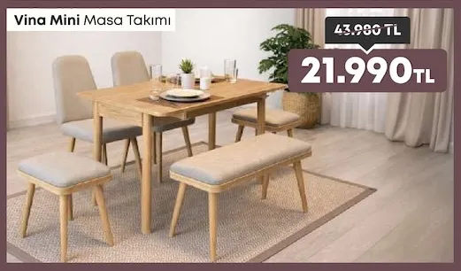 Vina Mini Masa Takımı