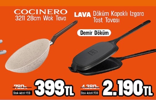 Cocinero 3211 28Cm Wok Tava