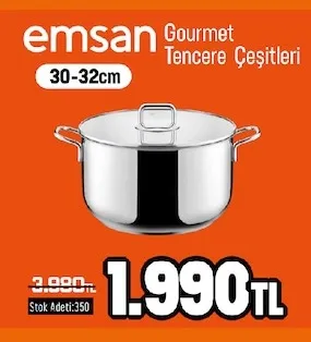 Emsan Gourmet Tencere Çeşitleri