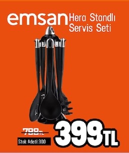 Emsan Hera Standlı Servis Seti