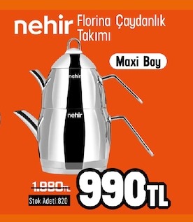 Nehir Florina Çaydanlık Takımı Maxi Boy