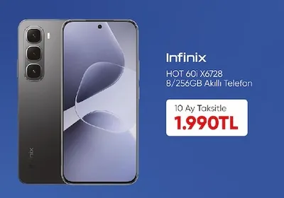 Infinix Hot 60I X6728 8/256Gb Akıllı Telefon