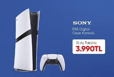 Sony Ps5 Digital Oyun Konsolu