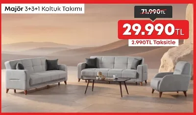 Majör 3+3+1 Koltuk Takımı