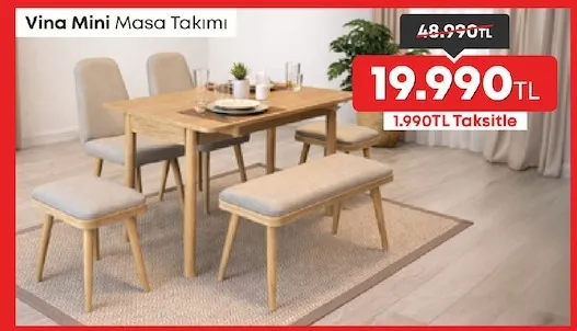 Vina Mini Masa Takımı