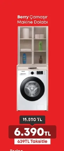 Berry Çamaşır Makine Dolabı