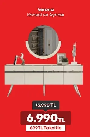 Verona Konsol Ve Aynası