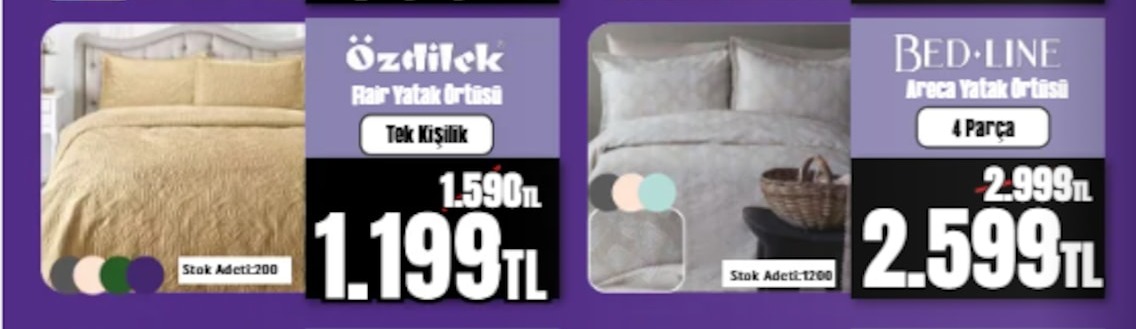 Özdilek Flair Yatak Örtüsü