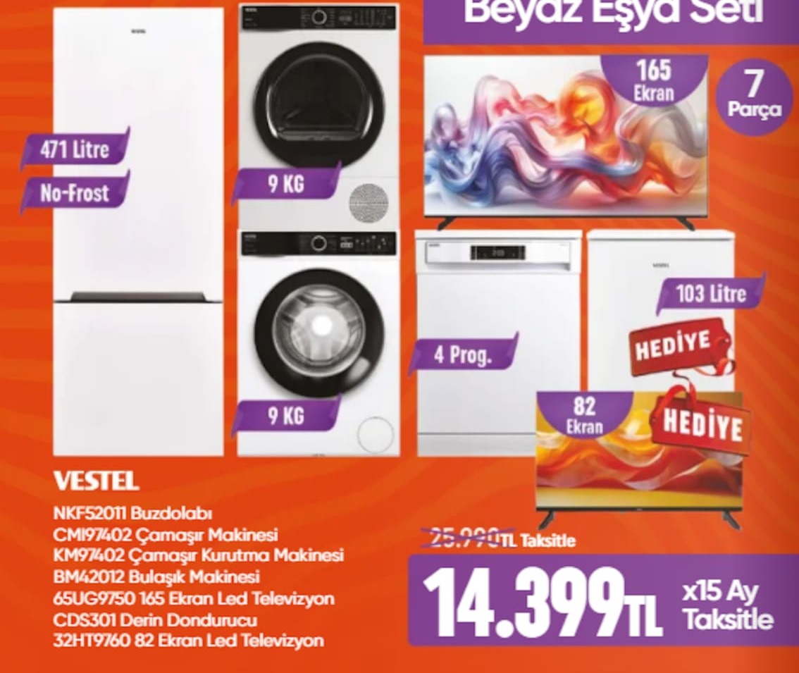 Vestel Nkf52011 Buzdolabı