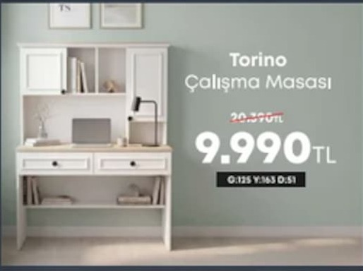 Torino Çalışma Masası