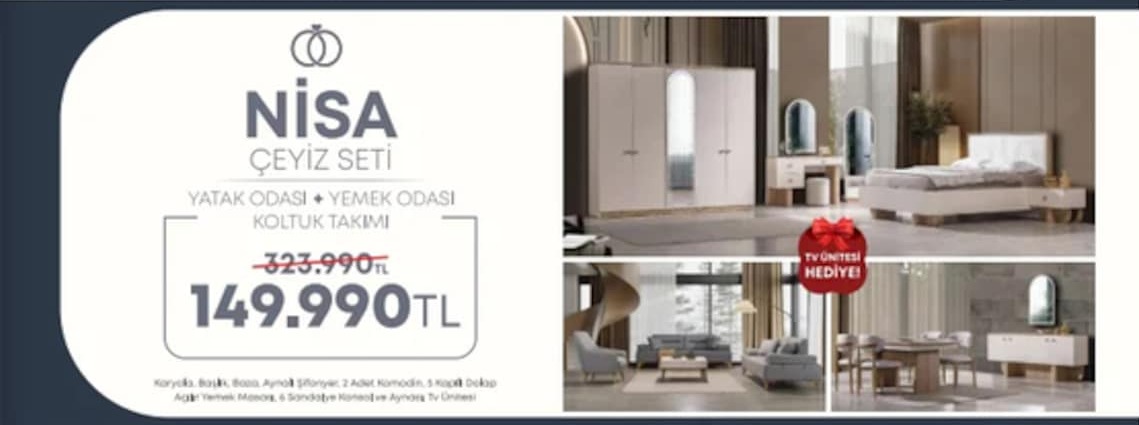 Nisa Çeyiz Seti