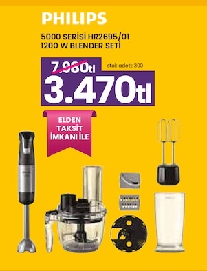 Philips 5000 Serisi Hr2695/01 1200 W Blender Seti