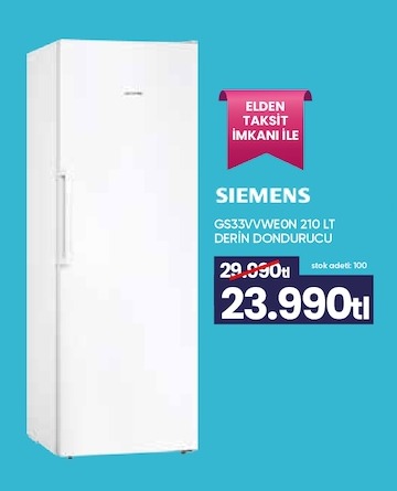 Siemens Gs33Vvweon 210 Lt Derin Dondurucu