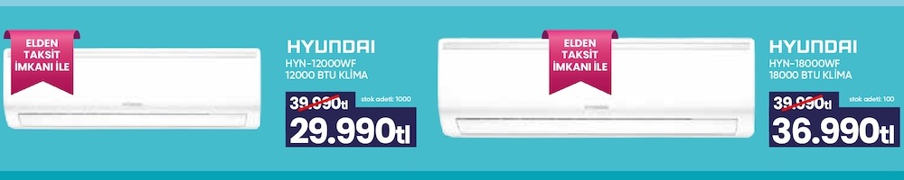 Hyundai Hyn-12000Wf 12000 Btu Klima