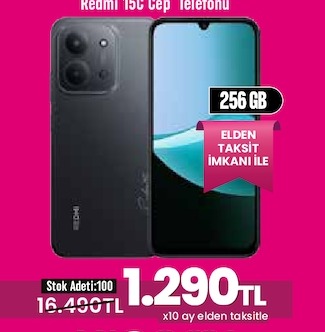 Redmi 15C Cep Telefonu 256 Gb