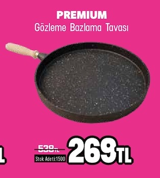 Premium Gözleme Bazlama Tavası