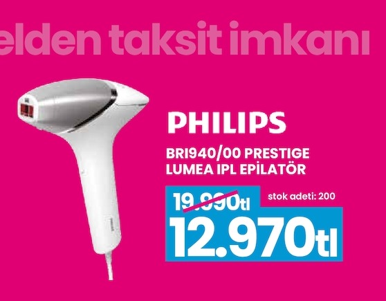 Philips Bri940/00 Prestige Lumea Ipl Epilatör