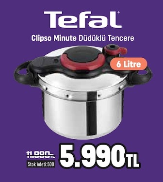 Tefal Clipso Minute Düdüklü Tencere 6 Litre