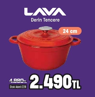 Lava Derin Tencere 24 Cm