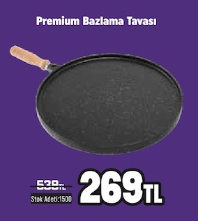 Premium Bazlama Tavası