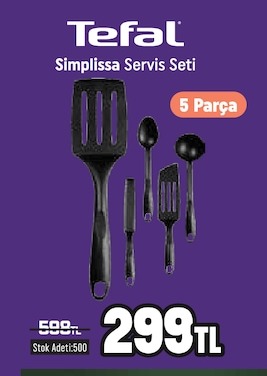 Tefal Simplissa Servis Seti 5 Parça