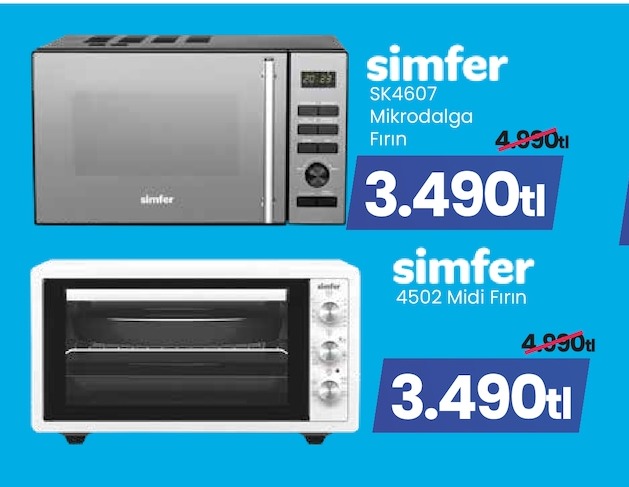 Simfer Sk4607 Mikrodalga Fırın