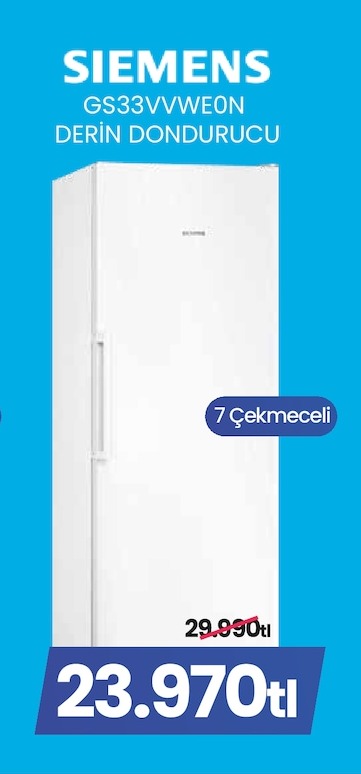 Siemens Gs33Vvweon Derin Dondurucu