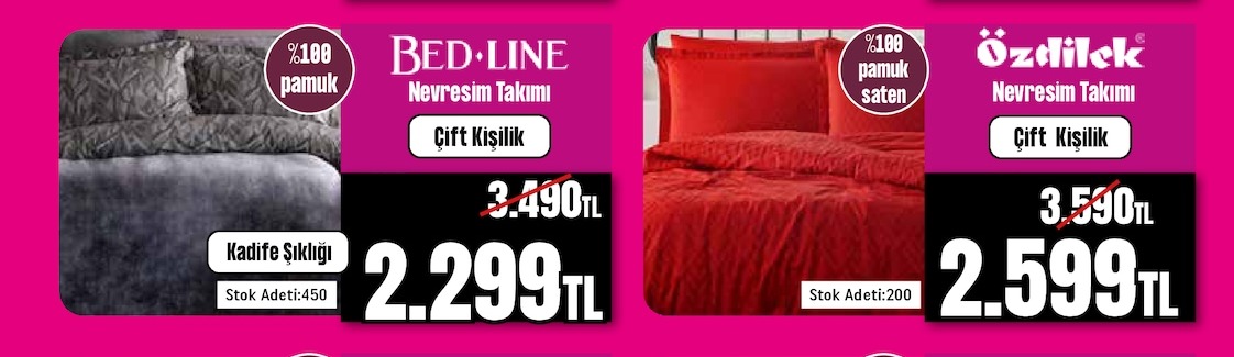 Hobby Ranforce Nevresim Takımı Çift Kişilik