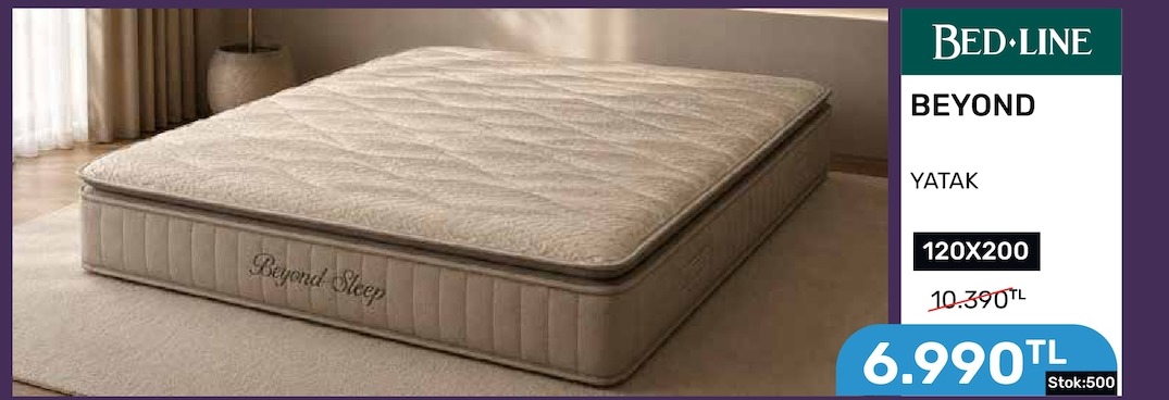 Bed-Line Beyond Yatak 120X200