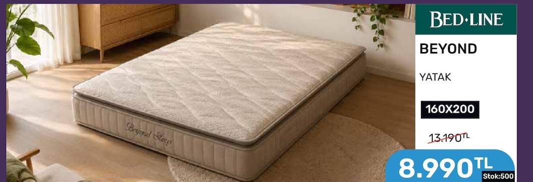 Bed-Line Beyond Yatak 160X200